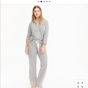 Jcrew Dreamy Cotton Pajama Set in Stripe